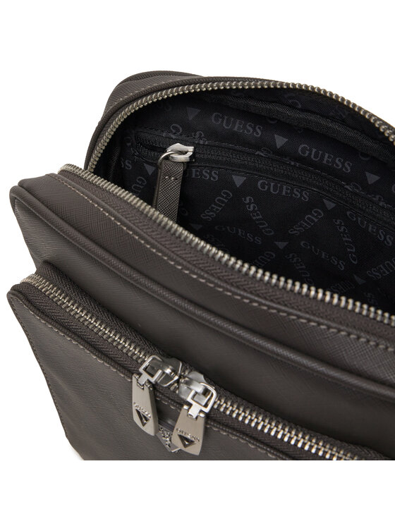 Guess Плоска сумка Guess Milano HMMISA P4260 Сірий
