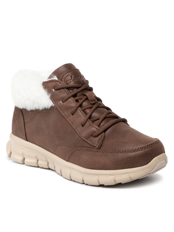 Skechers Sneakersy Skechers Warm Seeker 167258/CHOC Hnedá