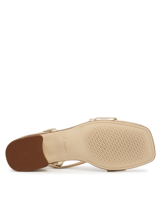 Clarks Босоніжки Clarks Serina35 Strap 26186120 Золотий