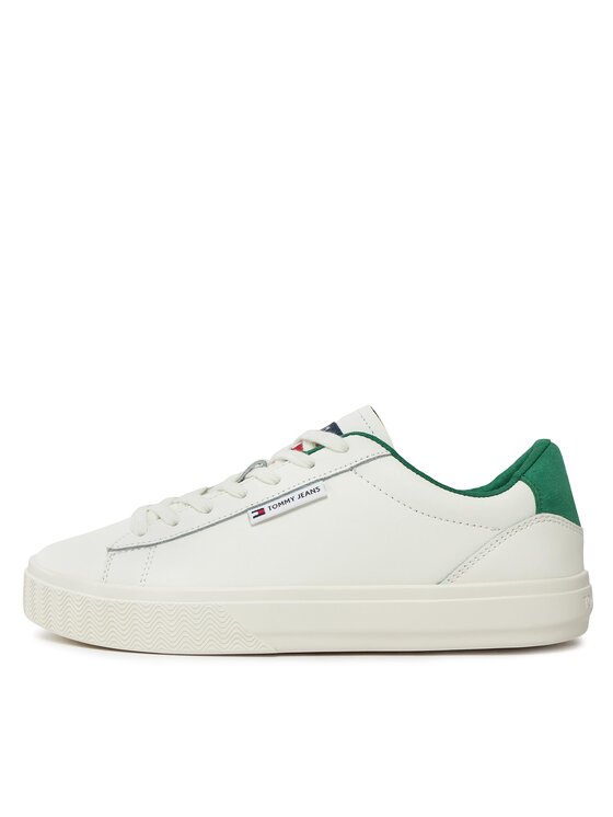 Tommy Jeans Laisvalaikio batai Tommy Jeans Tjw Cupsole Sneaker Ess EN0EN02508 Écru