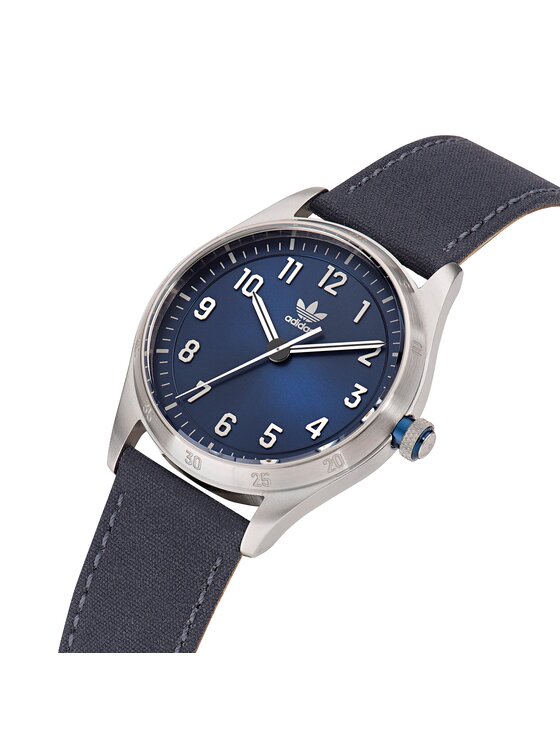 adidas Originals Годинник adidas Originals Code Four Watch AOSY23038 Срібний