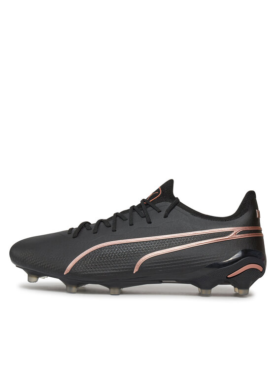 Puma Ποδοσφαιρικά Παπούτσια Puma King Ultimate Fg/Ag 107563 07 Μαύρο