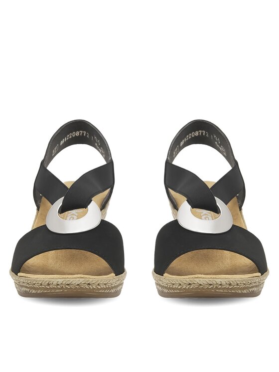 Rieker Sandali Rieker 624H6-00 Nero