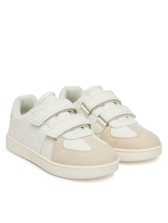 Calvin Klein Jeans Sneakers Calvin Klein Jeans Low Cut Velcro Sneaker V1X9-82075-1269 S Bianco