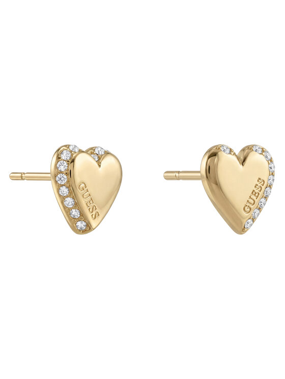 Guess Σκουλαρίκια Guess JUBE06 092JW Χρυσό
