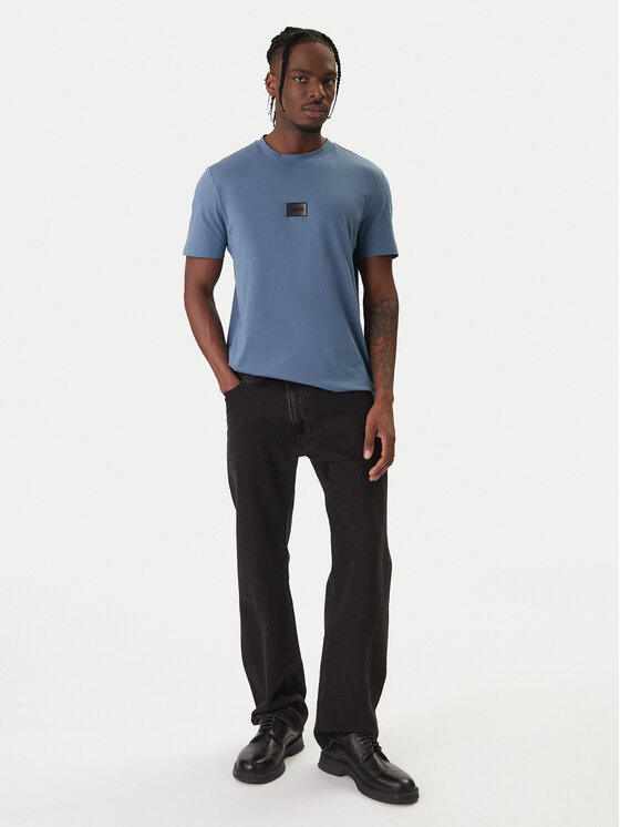HUGO HUGO Camiseta Danotie 50553124 Azul Regular Fit