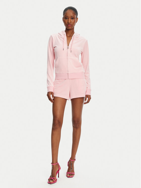 Juicy Couture Juicy Couture Спортивні шорти Eve JCBHS224801 Рожевий Regular Fit