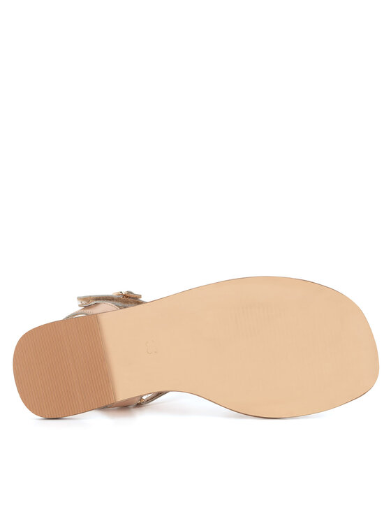 Badura Sandály Badura K-7626-4 Zlatá