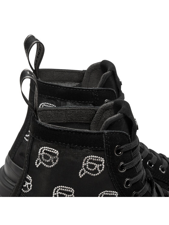 KARL LAGERFELD Outdoorová obuv KARL LAGERFELD KL42941 Čierna