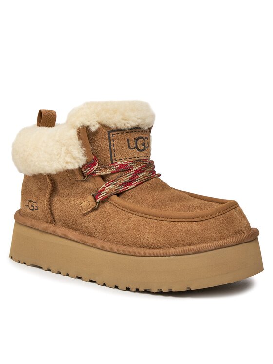 Ugg Škornji za sneg Ugg W Funkarra Cabin Cuff 1143954 Rjava