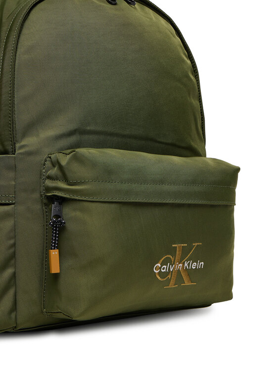 Calvin Klein Nahrbtnik Calvin Klein Bold Round Backpack LV04D3114G Zelena