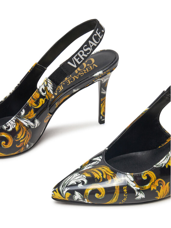 Versace Jeans Couture Туфлі на шпильці Versace Jeans Couture 78VA3S52 Чорний