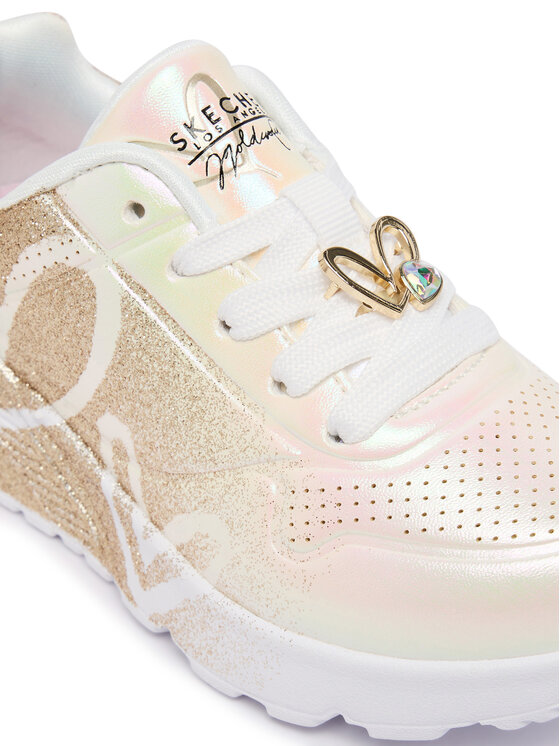 Skechers Zapatillas Skechers Jgoldcrown: Uno Lite - Heartdust Forever 310814L Blanco