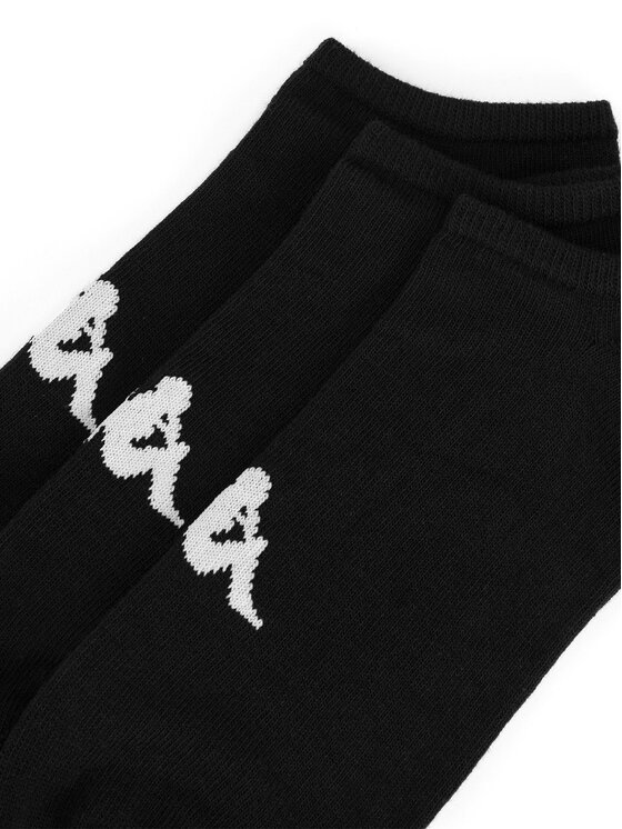 Kappa Короткі шкарпетки Kappa Z4441 AW24 (3-PACK) Чорний
