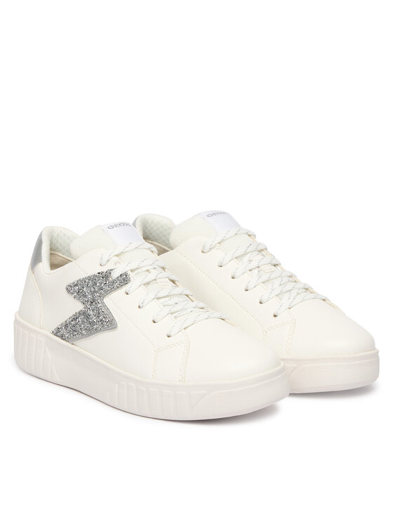 Geox Sneakers Geox J Mikiroshi Girl J45DVA 054EW C0007 D Bianco