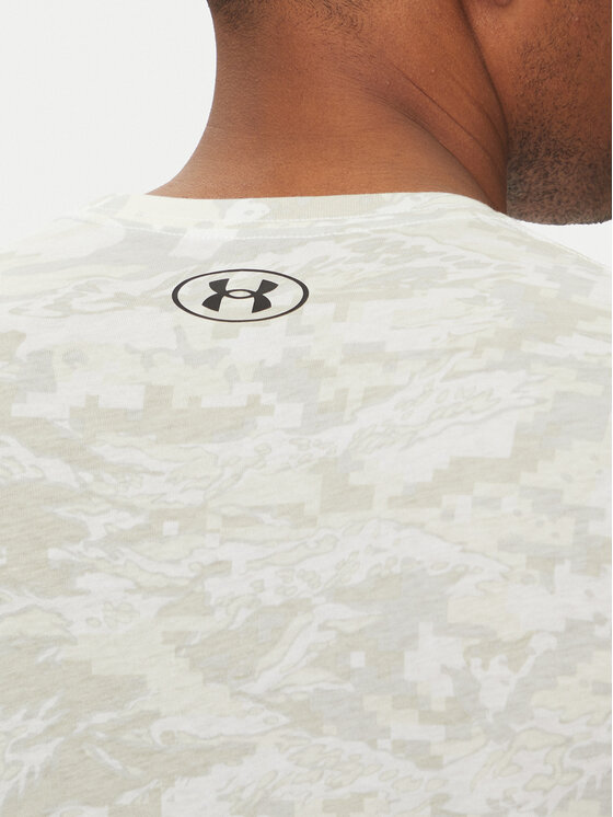 Under Armour Under Armour Marškinėliai ABC 1357727 Balta Regular Fit