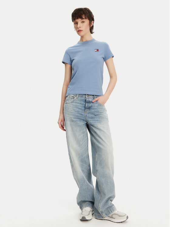 Tommy Jeans Tommy Jeans Camiseta DW0DW20153 Azul Regular Fit