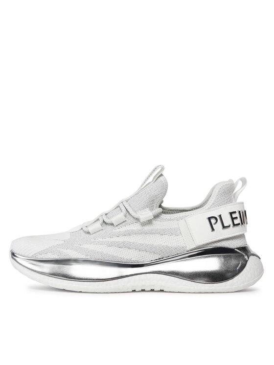 Plein Sport Tenisice Plein Sport The Bubble Gen.X.02 Tiger FACS USC0432 STE003N Bijela