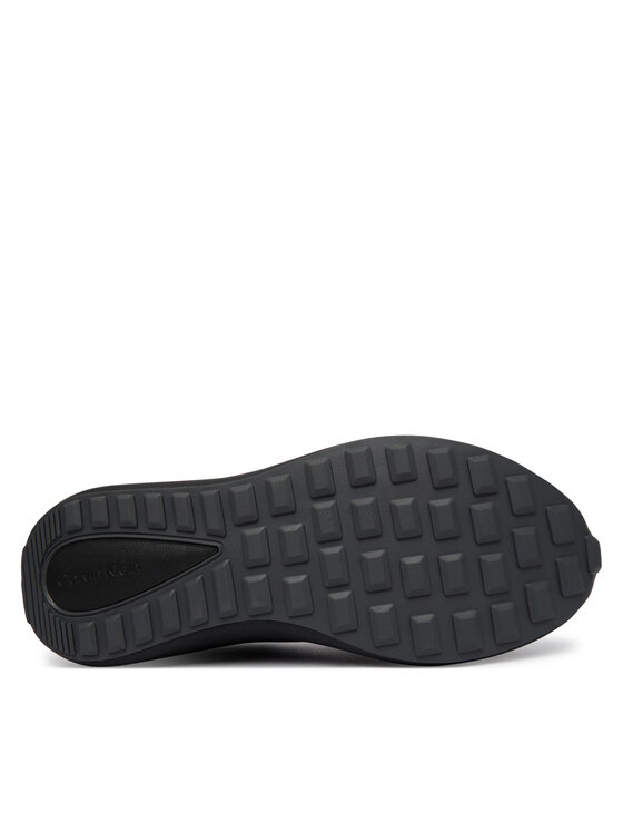 Calvin Klein Superge Calvin Klein City Runner Laceup Tape Lth HM0HM02033 Črna