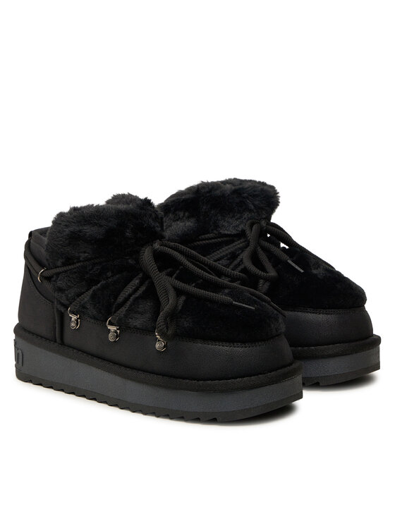 D.Franklin Snehule D.Franklin Nordic TRK Fur Low Bomb DFSH370011 Čierna