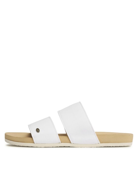 Rip Curl Šľapky Rip Curl Swc Dual Strap Slide 154WOT Biela