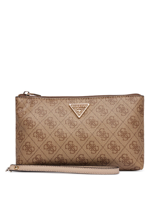 Guess Kozmetická taštička Guess Laurel II Slg SWSG74 59145 Hnedá