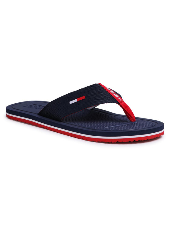 Tommy Jeans Žabky Tommy Jeans Comfort Footbed Beach Sandal EM0EM00434 Tmavomodrá