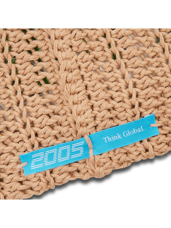 2005 Шапкa 2005 Crocheted Бежевий