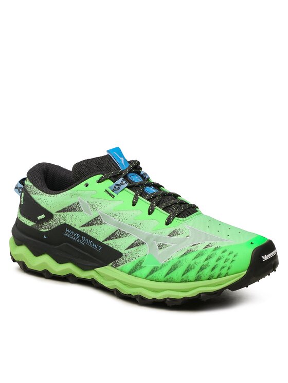 Mizuno Взуття для бігу Mizuno Wave Daichi 7 J1GJ2271 Зелений