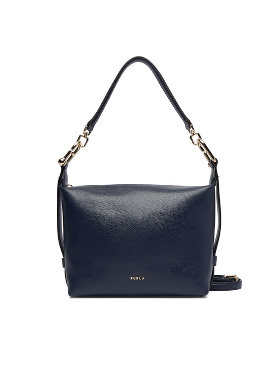 Furla Ročna torba Furla Tonie Mini WE00877 A.0023 CN 2676S Mornarsko modra