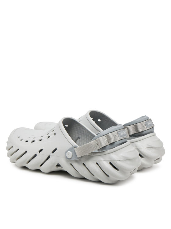 Crocs Шльопанці Crocs Echo Clog 207937 Сірий