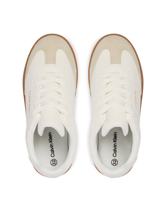 Calvin Klein Zapatillas Calvin Klein Low Cut Lace-Up Sneaker V3X9-83159-1269 S Blanco