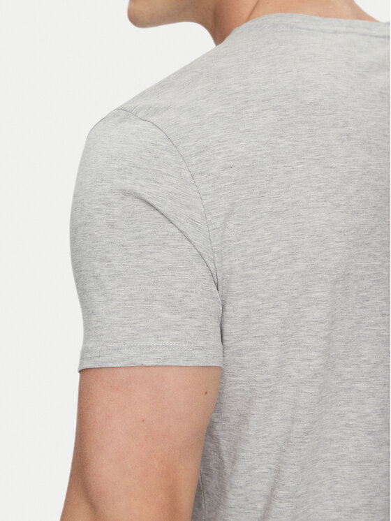 Lacoste Lacoste Футболка TH6709 Сірий Regular Fit