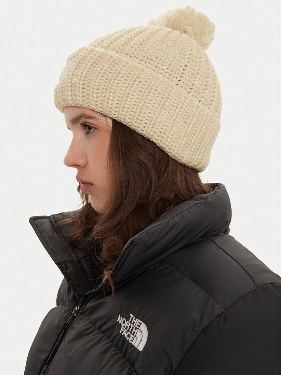 The North Face Berretto The North Face Cosy Chunky Cabin NF0A887W86I1 Écru