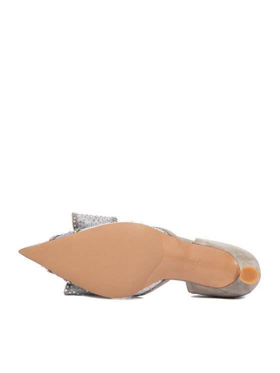 Eva Minge Обувки на ток Eva Minge EO-AVA-78096-202 Сив