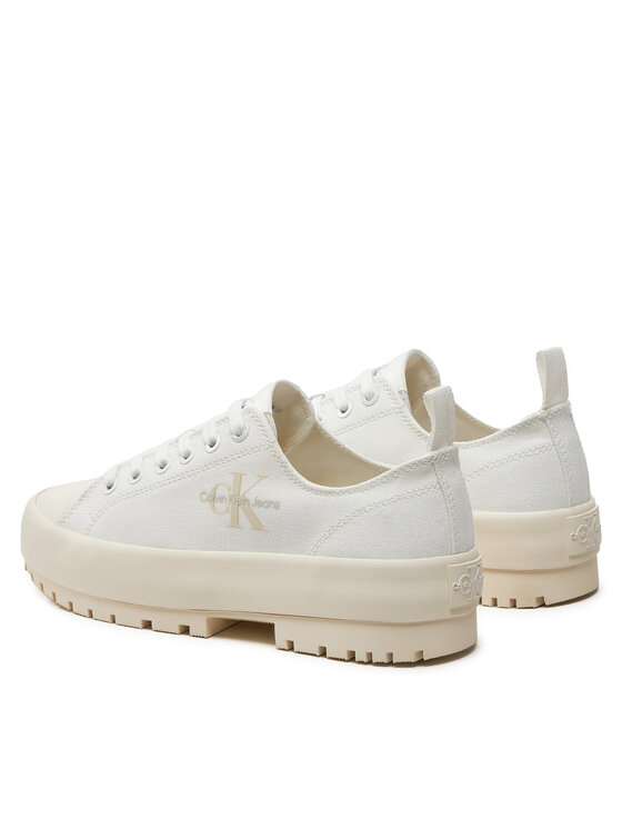Calvin Klein Jeans Teniși Calvin Klein Jeans Lugged Hybrid Laceup Ml Mtr YW0YW01505 Alb