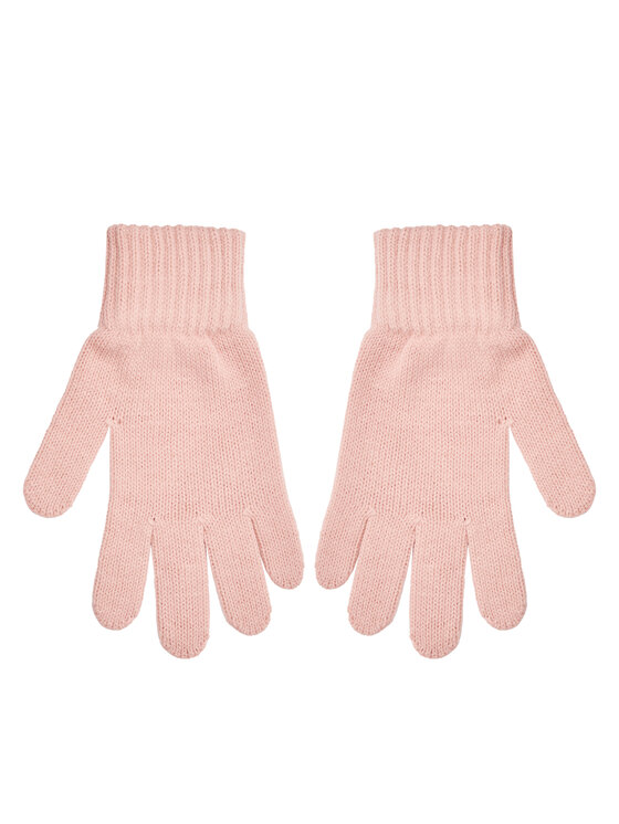 Calvin Klein Jeans Γάντια παιδικά Calvin Klein Jeans Monogram IU0IU00525 Ροζ