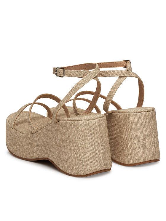 DeeZee Sandali DeeZee E22067-5 Beige
