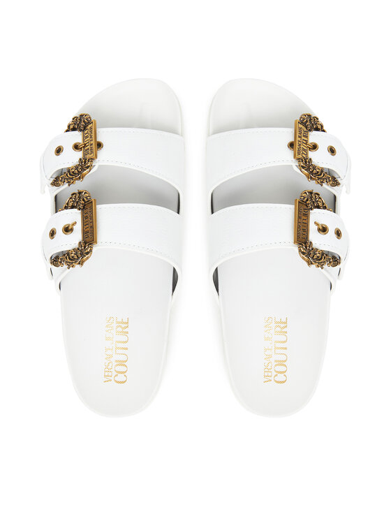 Versace Jeans Couture Шльопанці Versace Jeans Couture 78VA3SM1 Білий