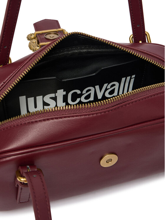Just Cavalli Τσάντα Just Cavalli Iconic Snakes 81RA4BA5 ZSA89 Σκούρο κόκκινο