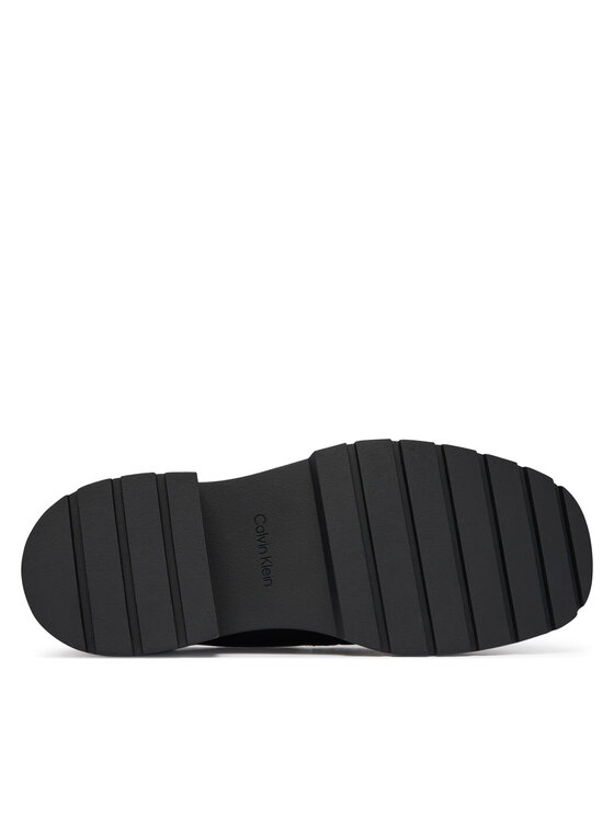 Calvin Klein лоуфъри с дебела подметка Calvin Klein HW0HW03044 Бордо