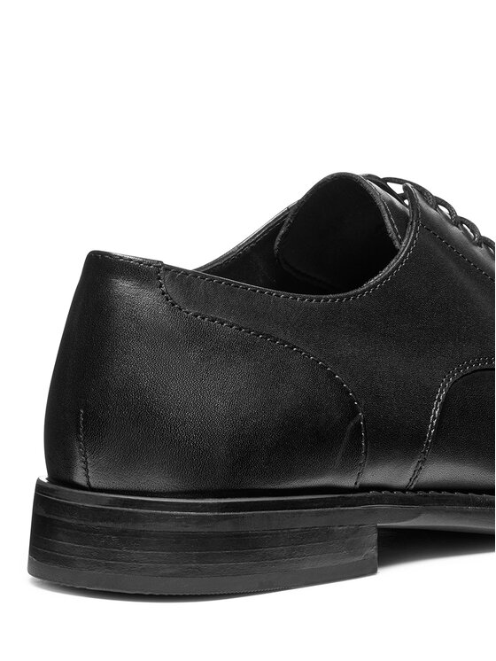 Geox Nizki čevlji Geox U Barberigo U56MBC 00043 C9999 Črna