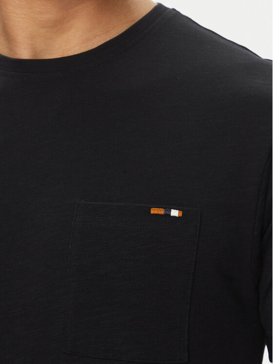 INDICODE INDICODE Футболка Inandorra 41-104 Чорний Regular Fit