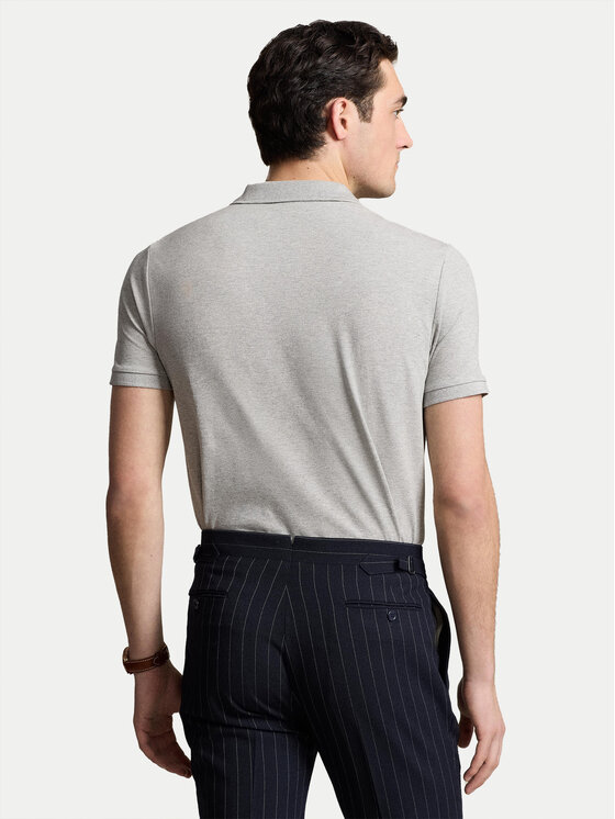 Polo Ralph Lauren Polo Ralph Lauren Поло 710941439004 Сірий Custom Slim Fit