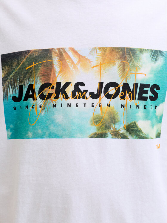Jack & Jones Jack & Jones Camiseta Indiana Tee 12288112 Blanco Regular Fit
