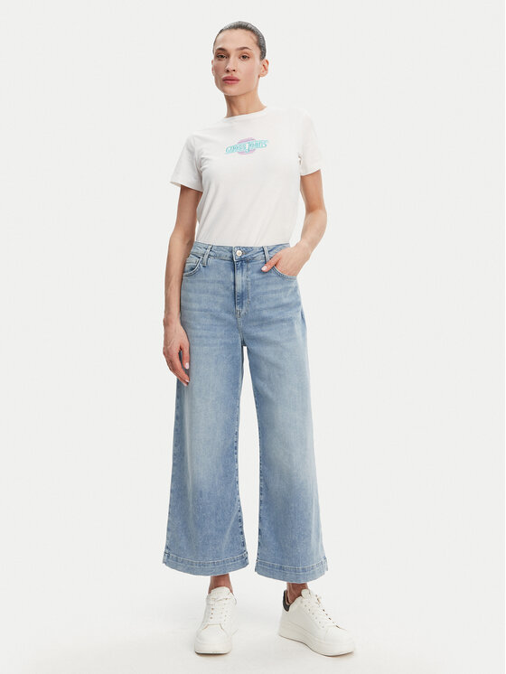 Guess Jeans Guess Jeans Футболка W5GI26 J1314 Білий Regular Fit
