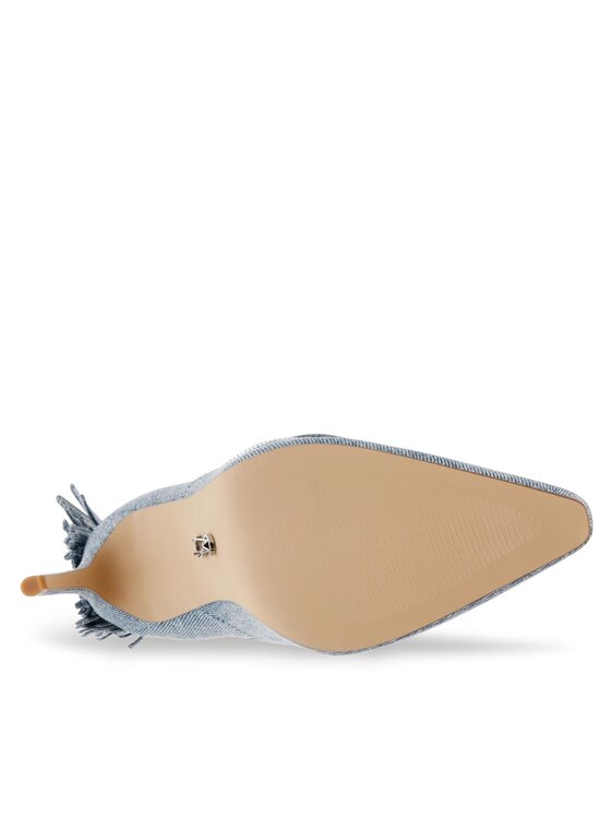 Steve Madden Kovbojská obuv Steve Madden Delray Bootie SM11002946-04004-48K Modrá