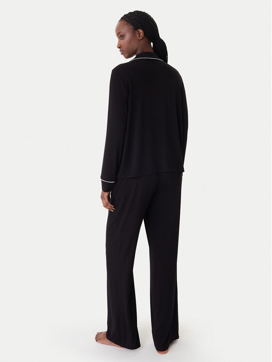 KARL LAGERFELD KARL LAGERFELD Pijama B1W45010 Negro Relaxed Fit