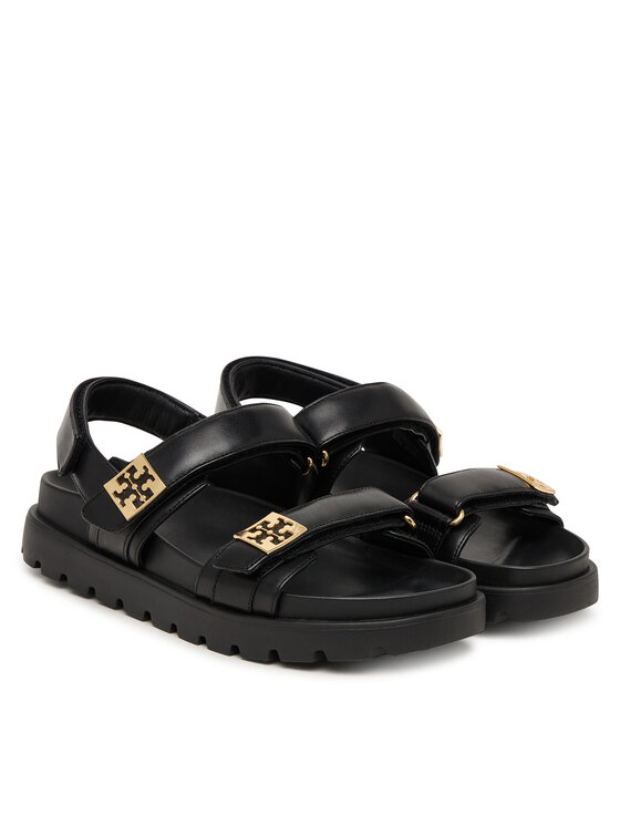Tory Burch Босоніжки Tory Burch Mellow Sport 179591 Чорний