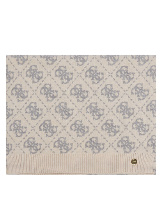 Guess Set Fular și Căciulă Guess GFBOX WP6401 Crem